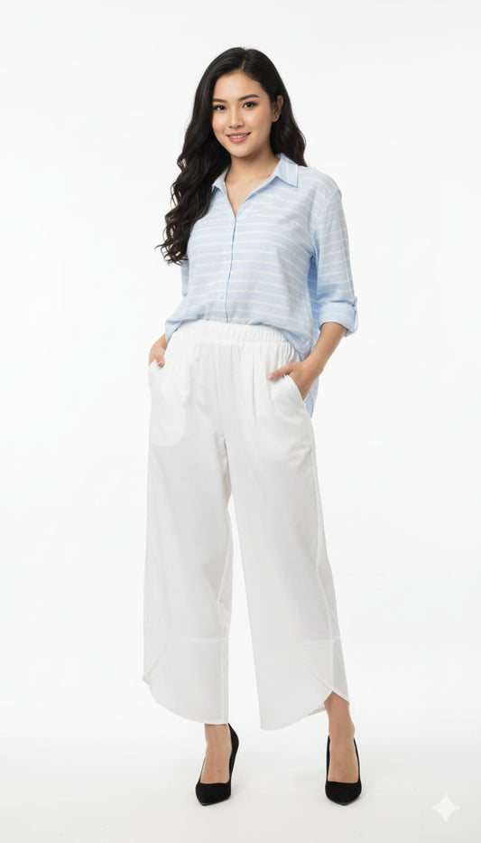 Women's Shirt Blue Stripe