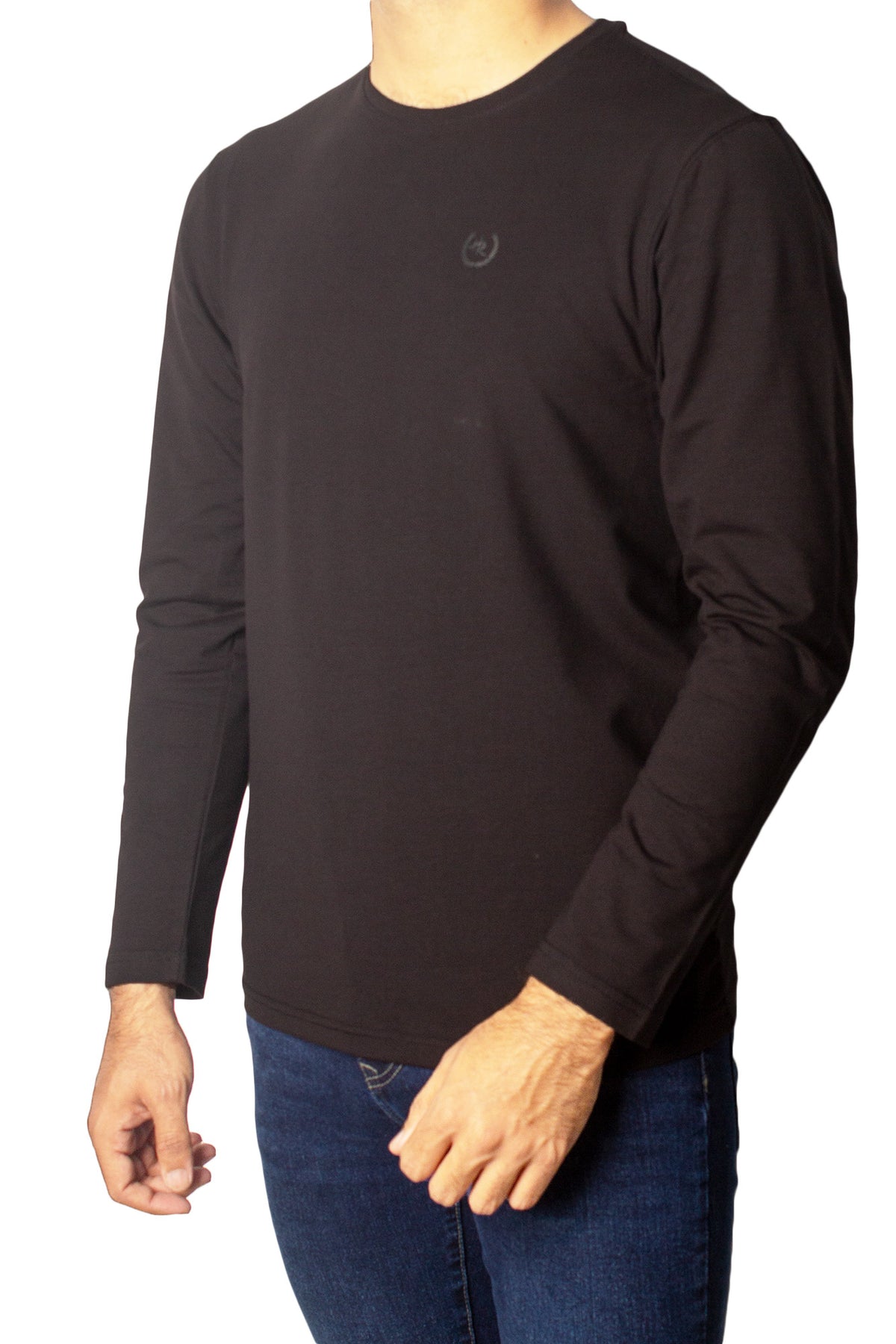Plain Full Sleeves T-Shirt Tsh-6844 Black