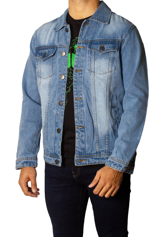 Denim Jacket Jk-0347 Ice-Blue