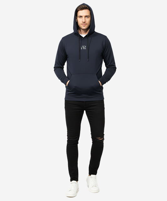 HR Clothing Men's Hoodie - Blue