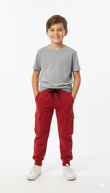HR clothing Kids Jogger Trouser - Red