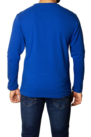 Break Rules Full Sleeves T-Shirt Tsh-6734 Blue