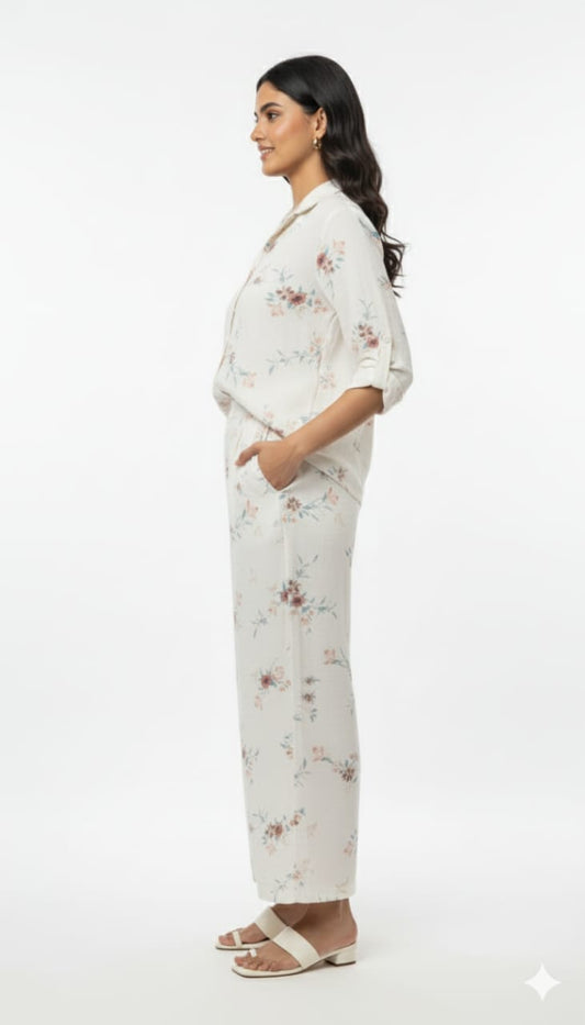 Women's Co-Ord Suit Off-White