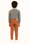 HR clothing Kids Cotton Pant - Rust