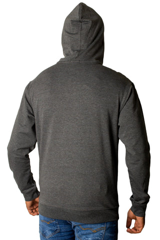 Hoodie HR Printed Full Sleeves Tsh-6830 D-Grey