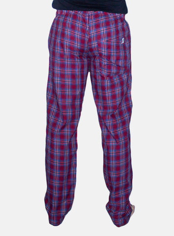 Men's Casual Pajama Lwr-0242 R-Blue Chk
