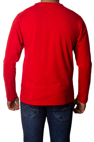 Plain Full Sleeves T-Shirt Tsh-6844 Maroon