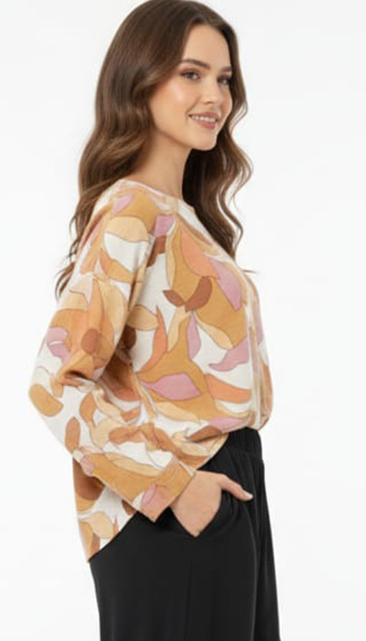 Women's Top Printed Pink