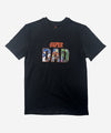 HR Clothing Men’s Super Dad T-Shirt – Black