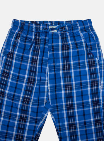 Men's Casual Pajama Lwr-0241 Blue Chk A