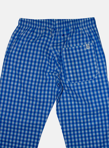 Men's Casual Pajama Lwr-0241 Blue Chk