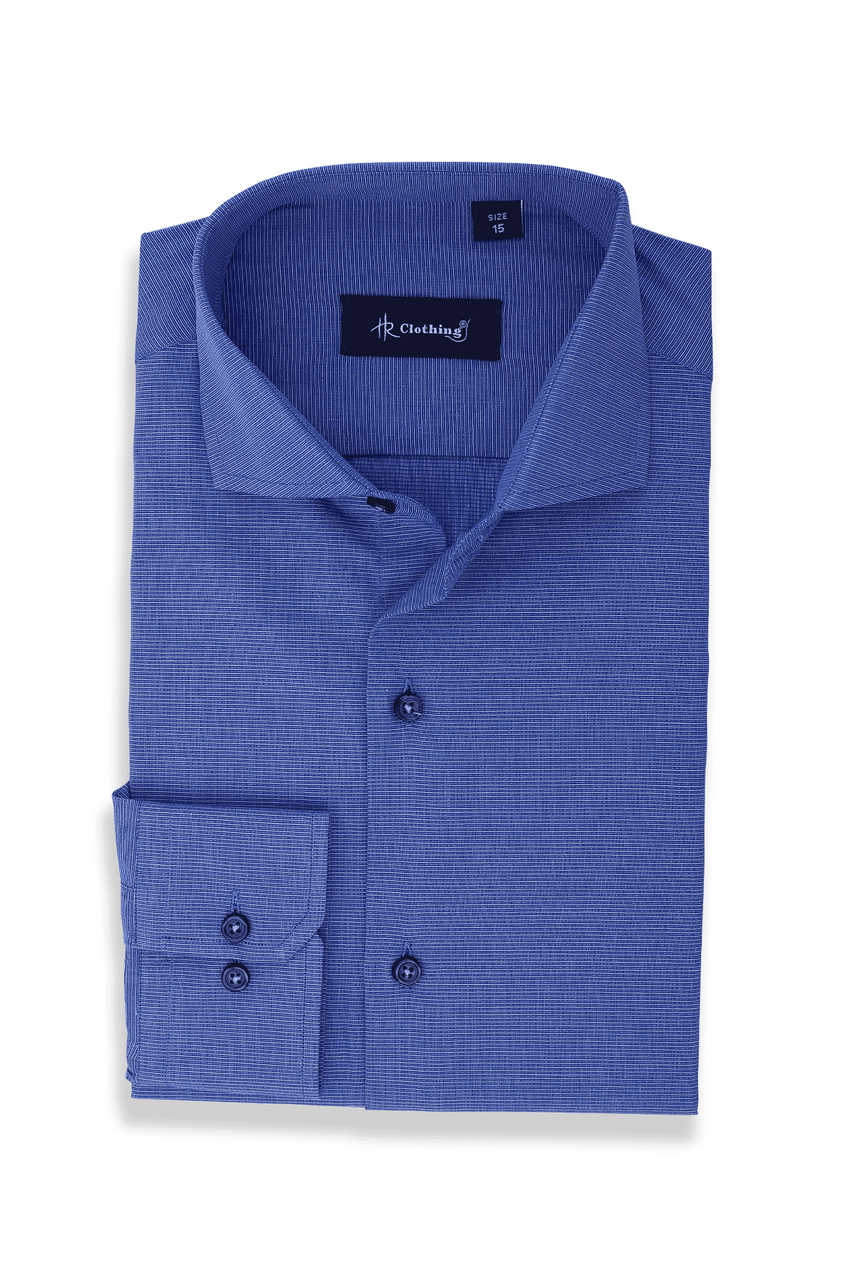 Formal Shirt Dsh-0161 Texture Blue