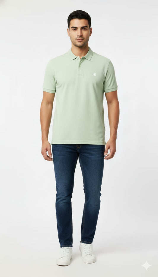 HR Clothing Men's T-Shirt L-Green