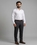 Men's Dress Shirt - White Stripes Dsh-0289