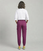 Women's Western  PERSIAN RED Jogger Trousers LLW-0004