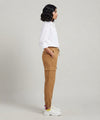 Women's Brown Jogger Trousers LLW-0004