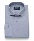 Men's Dress Shirt - Silver Blue Dsh-0293
