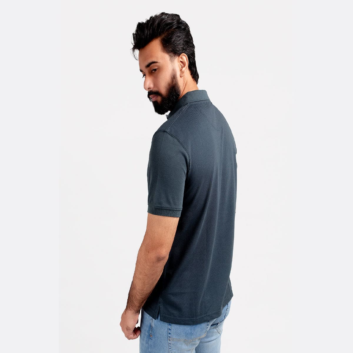 HR Clothing Men's Polo T-Shirt Night Green TSH-5519