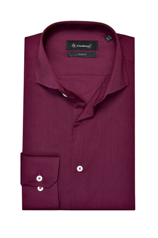 Formal Shirt Dsh-0141 Maroon