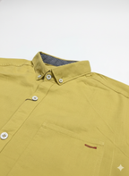 Men's Casual Shirt - Shc-1453 Yellow
