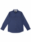 Men's Casual Shirt - Shc-1579 Navy