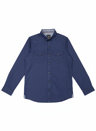 Men's Casual Shirt - Shc-1579 Navy