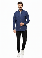 Men's Casual Shirt - Shc-1579 Navy