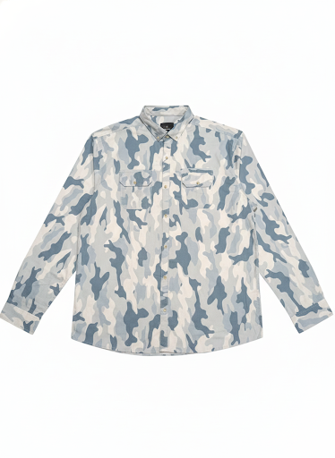 Men's Casual Shirt - Shc-1029 Camouflage C