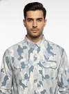 Men's Casual Shirt - Shc-1029 Camouflage C