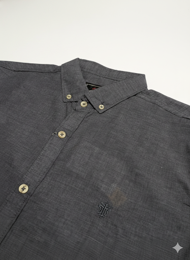 Men's Casual Shirt - Shc-1441 L-Purple