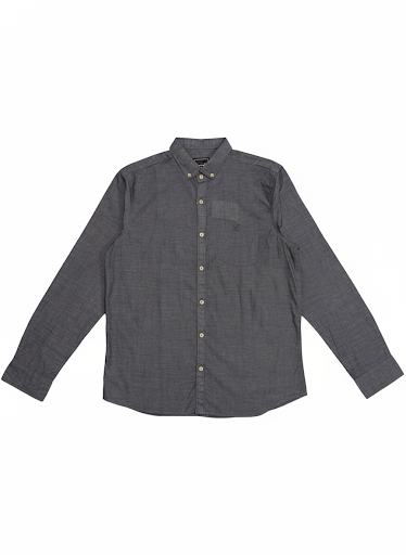 Men's Casual Shirt - Shc-1441 L-Purple