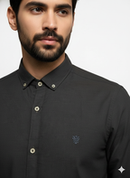 Men's Casual Shirt - Shc-1441 D.Brown