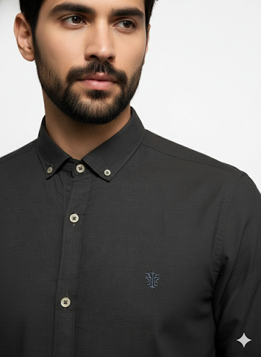Men's Casual Shirt - Shc-1441 D.Brown