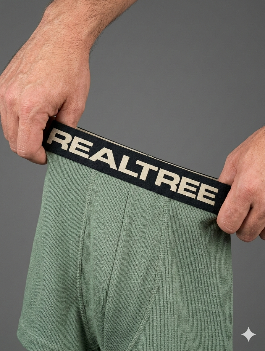 Men's Boxers Green Bxr-0022
