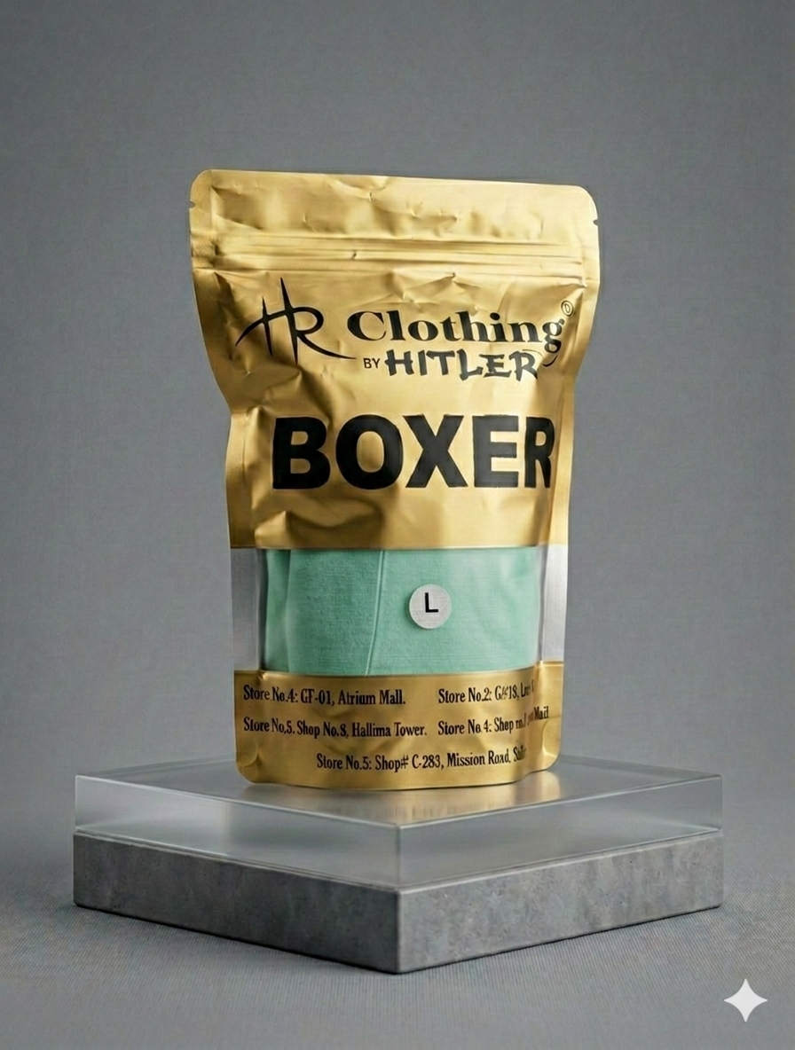 Men's Boxers Green Bxr-0022