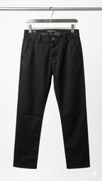 Men's Chino Straight Fit- Black CP-0551