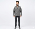 Men's Casual Shirt - Shc-1062 Dotted Grey