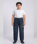 Boys 6 Pocket Baggy Denim Jeans- Bjp-0312