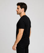 HR clothing Mens Printed T-Shirt - Black TSH-5685