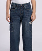 Boys 6 Pocket Baggy Denim Jeans- Bjp-0312