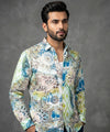 Men's Casual Shirt - Shc-1216 Multi Printed
