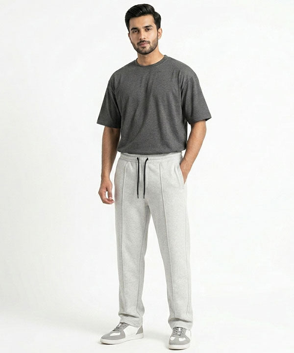 Men’s Terry Smart Baggy Trousers– LWR-0705 L-Grey