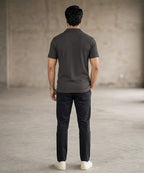 Men's Thermal Half sleves Shirt -D-Grey Shc-3086