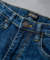 Boys Navy Blue Stretch Denim Jeans- Bjp-0301
