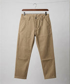 Kids Cotton Dotted-Beige Chino Pant - Bcp-0051