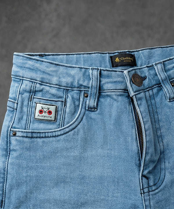Boys Light Blue Stretch Denim Jeans- Bjp-0293