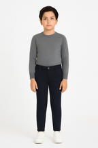 Kids Cotton Chino Pant - Bcp-0038 Navy