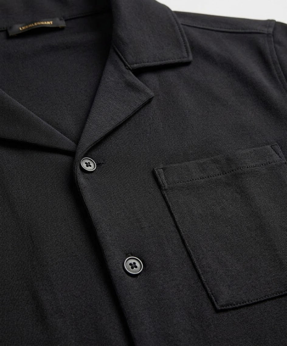 Men's Inter Lock Shirt Full-Sleeves - Black Shc-3089 (ORG-H)