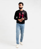 Men's Sweat Shirt - Black H