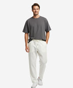 HR Clothing Men's Linen Trousers - White LWR-0537